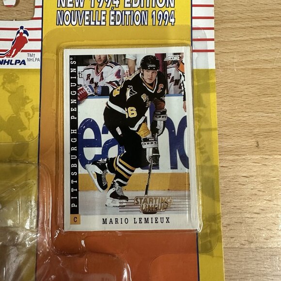 Starting LineUp Mario Lemieux Pittsburgh Penguins Hockey 1994 Action Figure NHL - Picture 4 of 4
